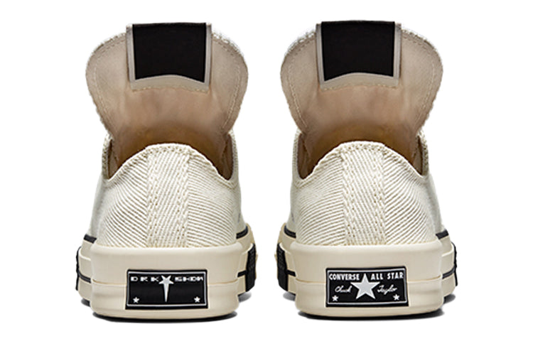 Converse Rick Owens x DRKSHDW DRKSTAR Chuck 70 Low 'Egret' A00134C