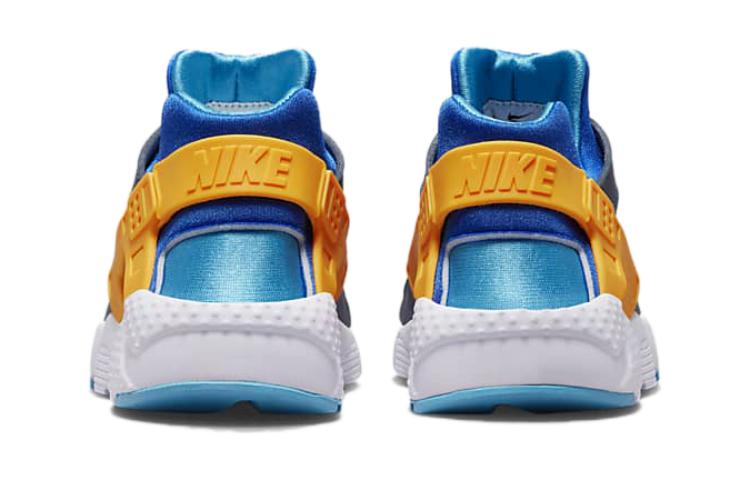 (GS) Nike Air Huarache Run 'Diffused Blue Laser Orange' 654275-422