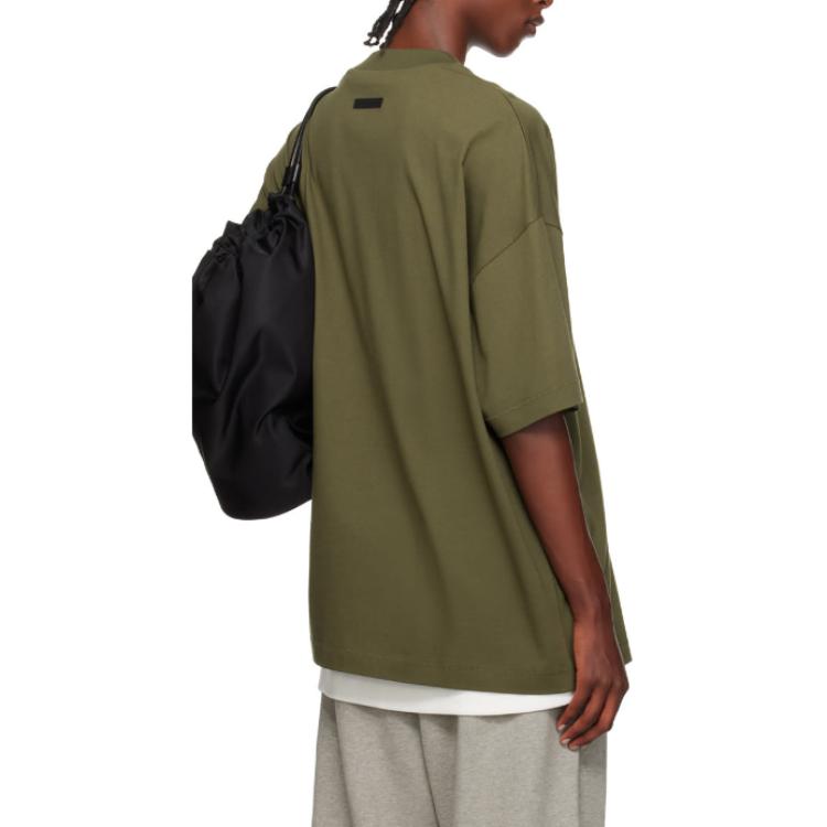 Fear of God Essentials Jersey Crewneck Tee 'Military' 125BT244195F