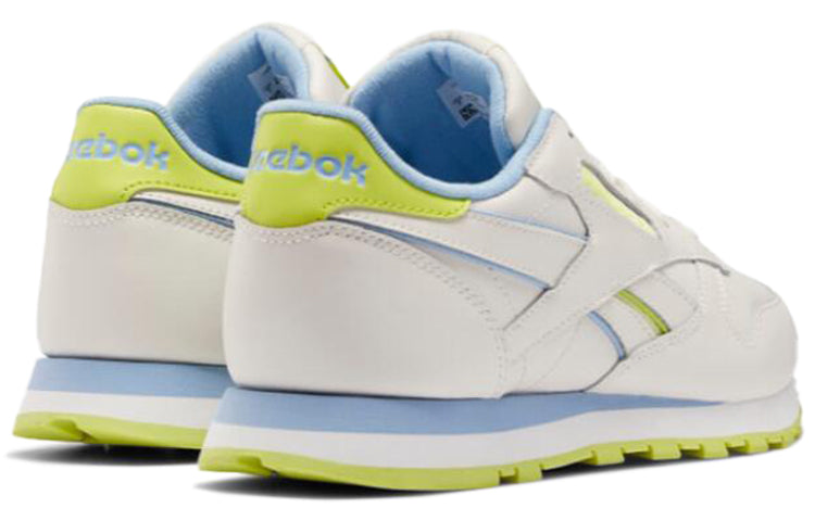 (WMNS) Reebok Classic Leather 'White Yellow' EF3277