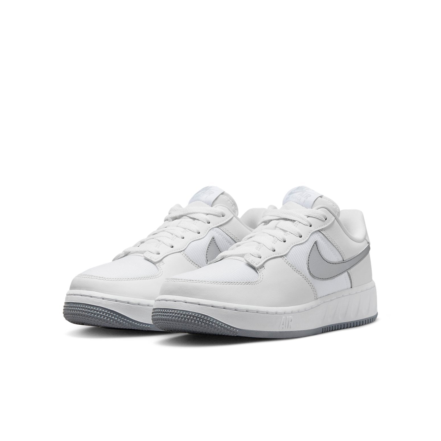 (GS) Nike Air Force 1 Unity 'White Silver' DQ6029-102