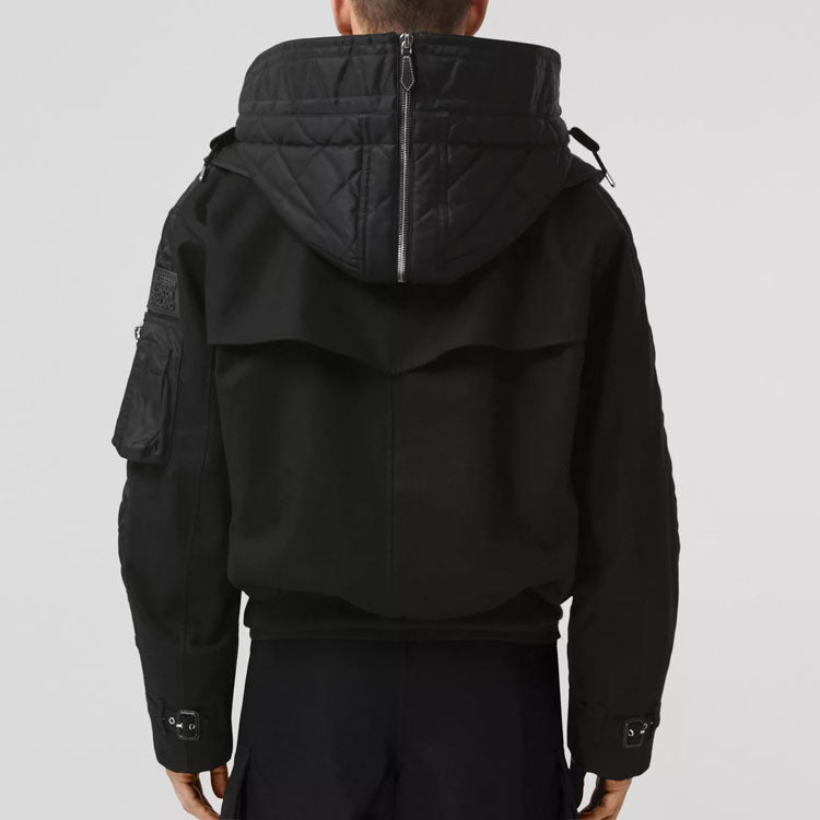 Burberry SS21 Detachable Jacket Male Black 80382801
