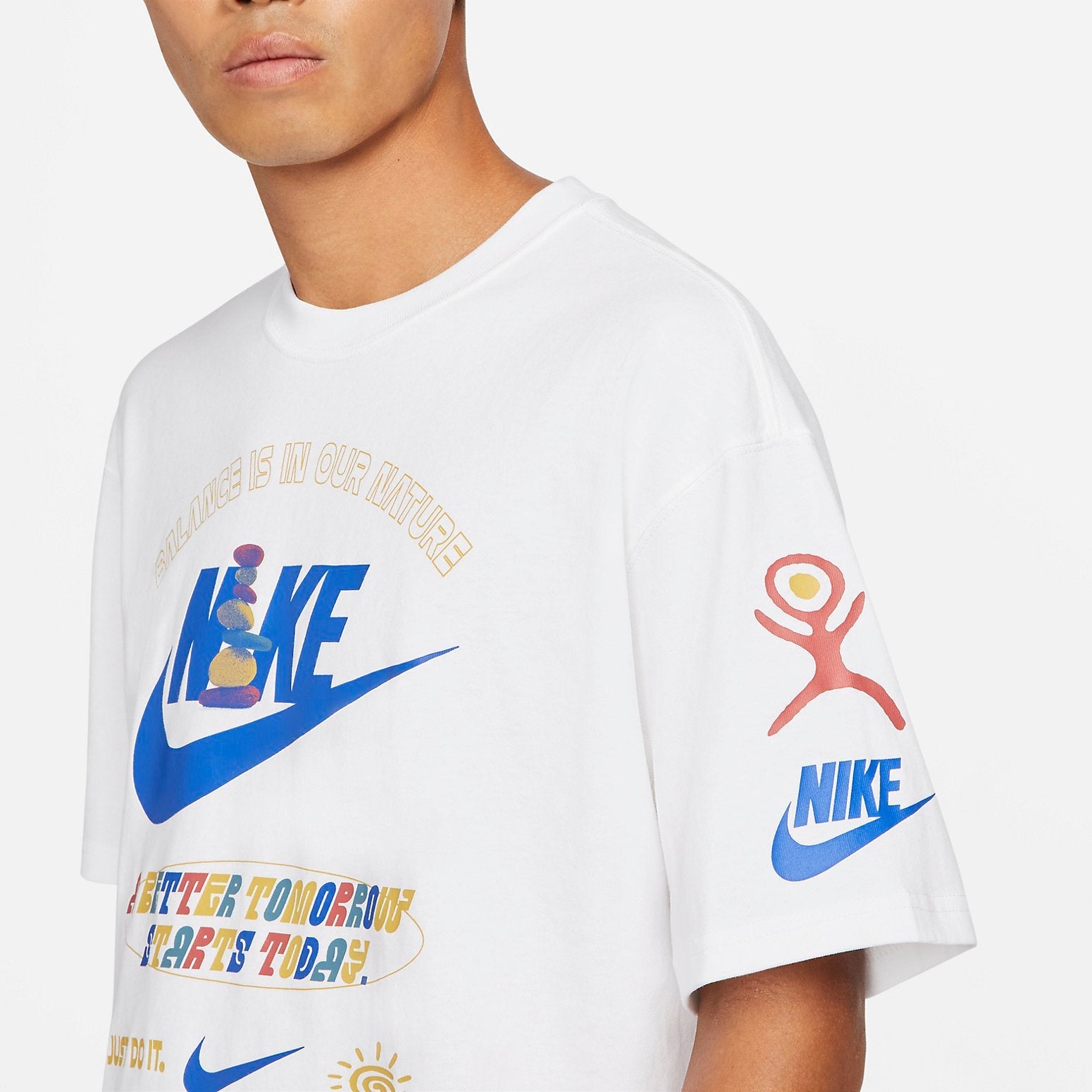 Nike Sportswear Balance T-shirt 'White' DZ2850-100