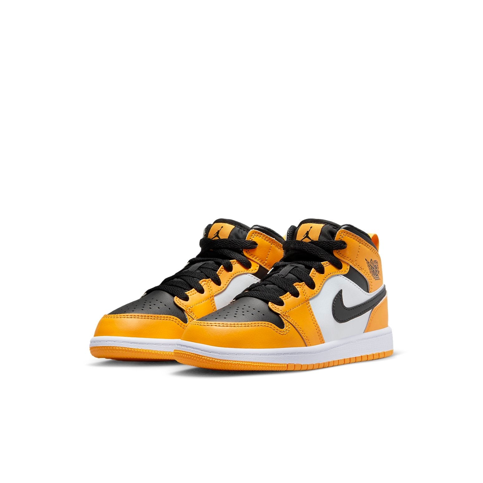 (PS) Air Jordan 1 Mid 'Reverse Yellow Toe' 640734-701