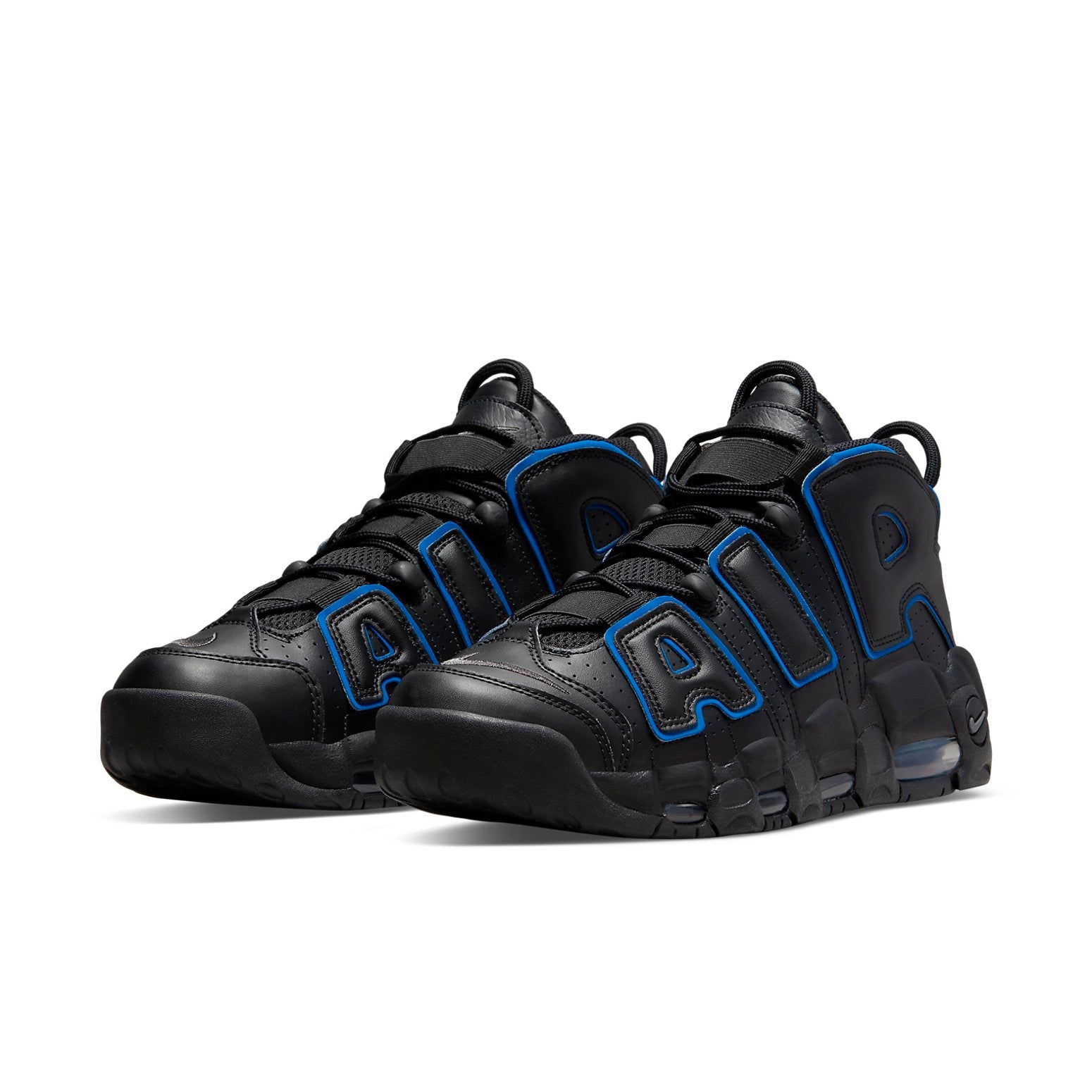 Nike Air More Uptempo 'Black Game Royal' DV6487-001