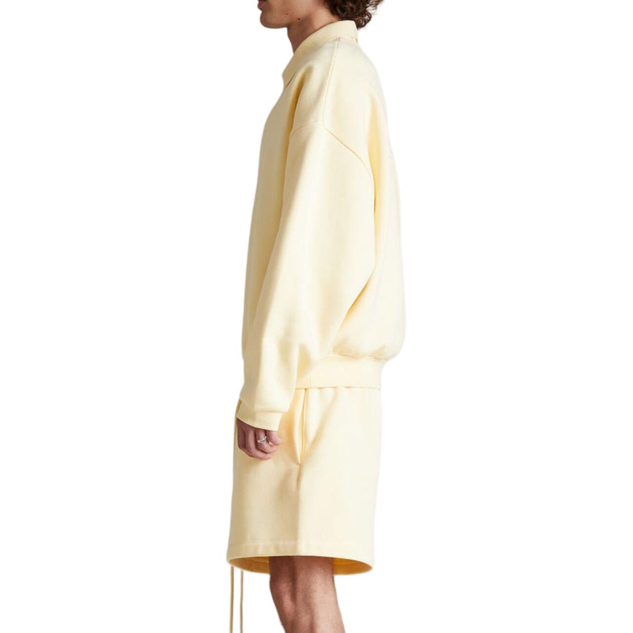 Fear of God Essentials SS24 Long-Sleeve Polo 'Garden Yellow' 192SP244391F