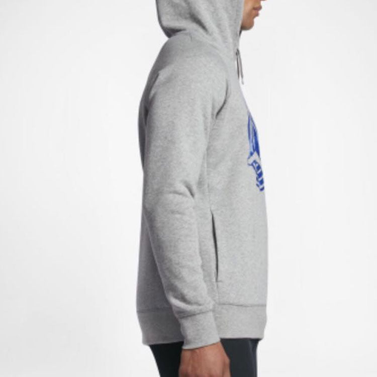 Air Jordan 11 Fleece Hoodie 'Grey Purple' 823715-063