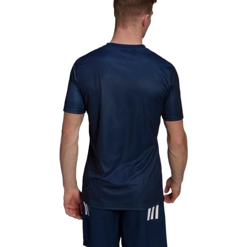 Men's adidas Rugby Short Sleeve Blue T-Shirt H58512