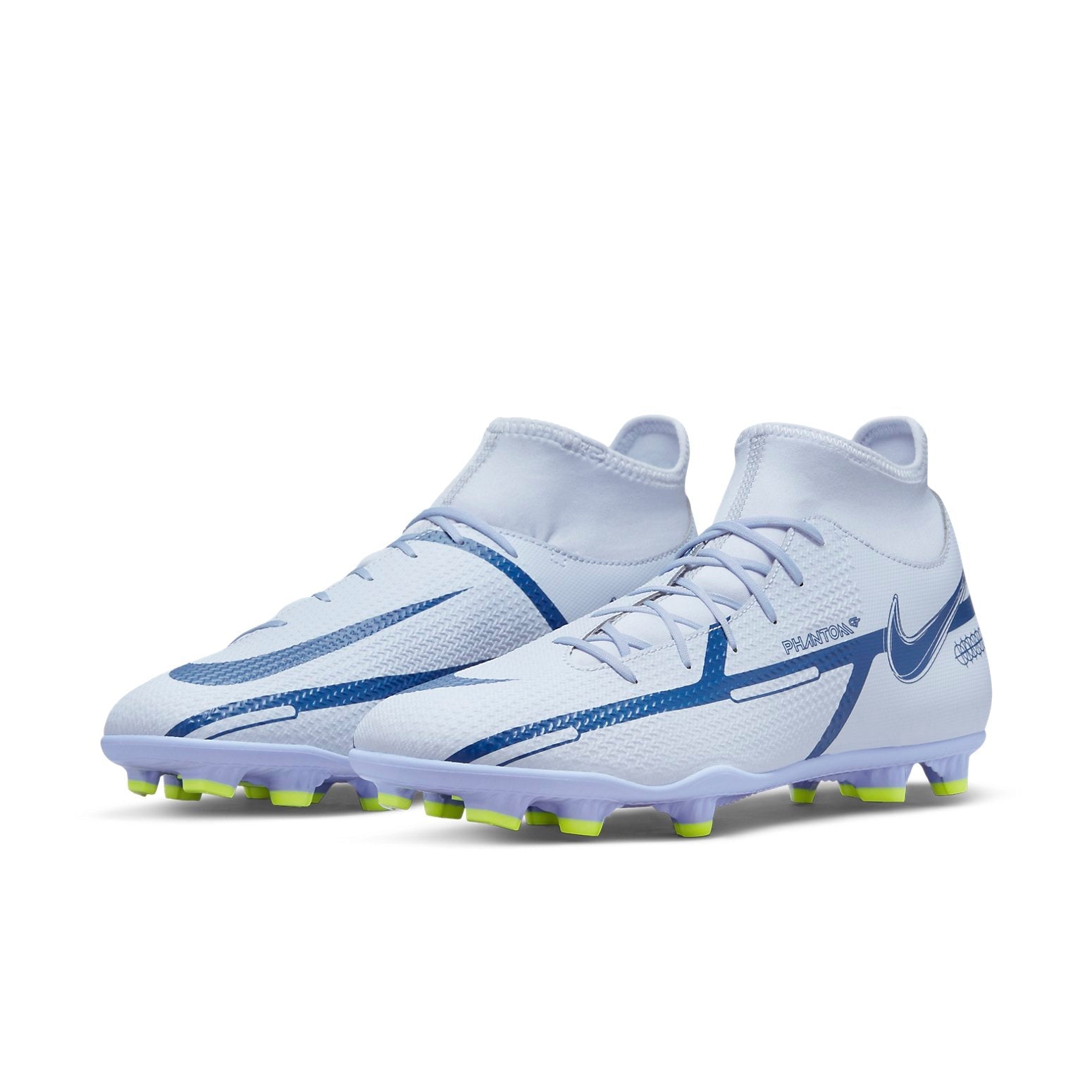 Nike Phantom GT2 Club DF MG 'Grey Dark Marina Blue' DC0819-054