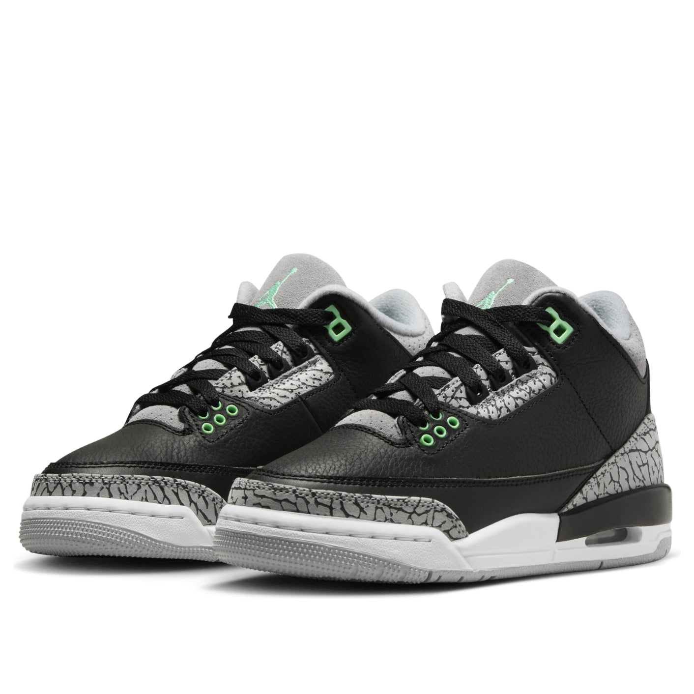 (GS) Air Jordan 3 Retro 'Green Glow' DM0967-031