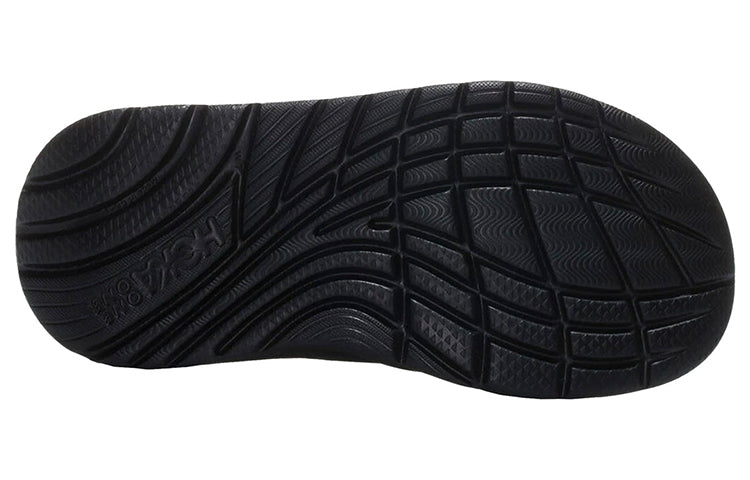 HOKA ONE ONE Ora Recovery Flip Slide 'Black' 1099675-BDGGR