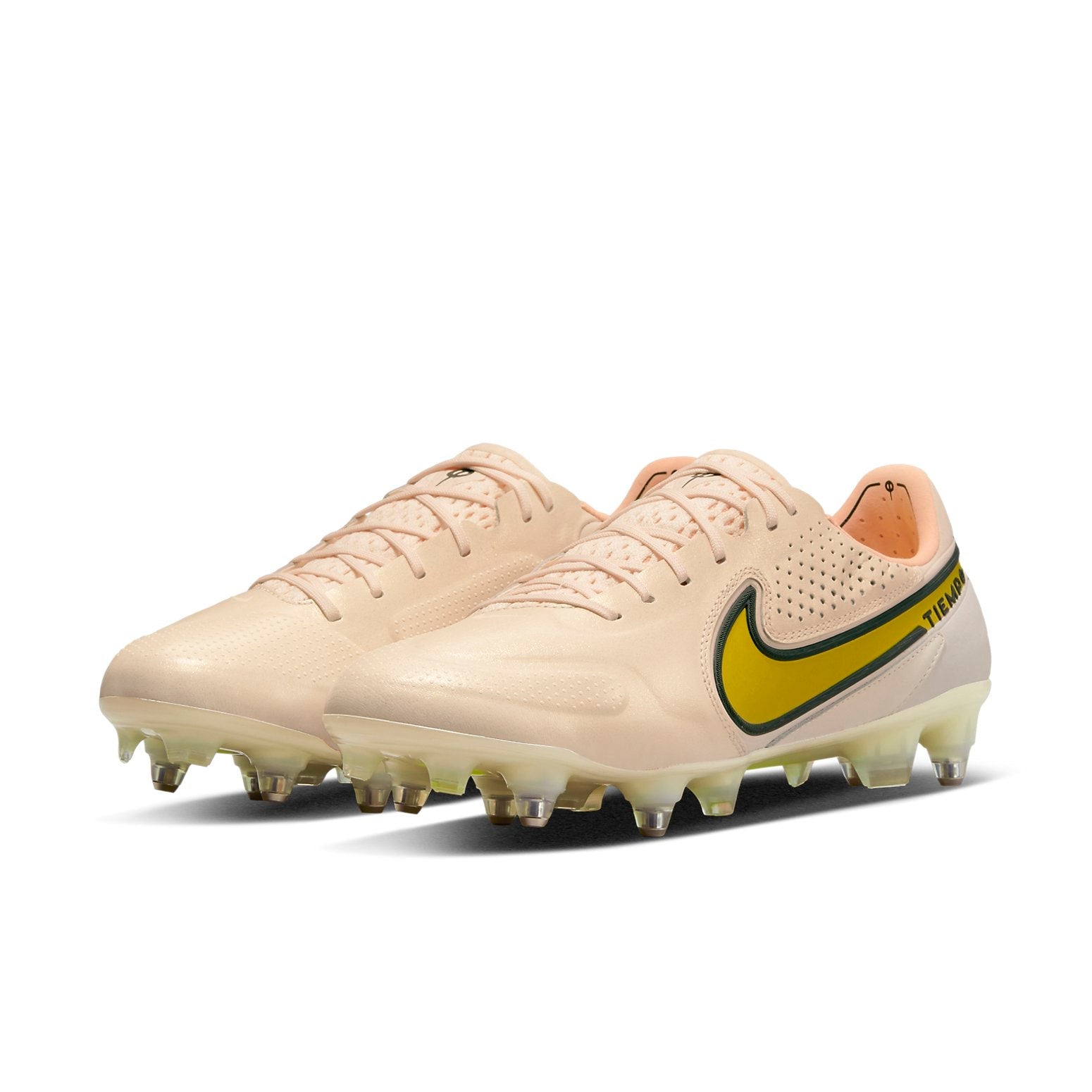 Nike Tiempo Legend 9 Elite SG Pro AC 'Pink Yellow' DB0822-800