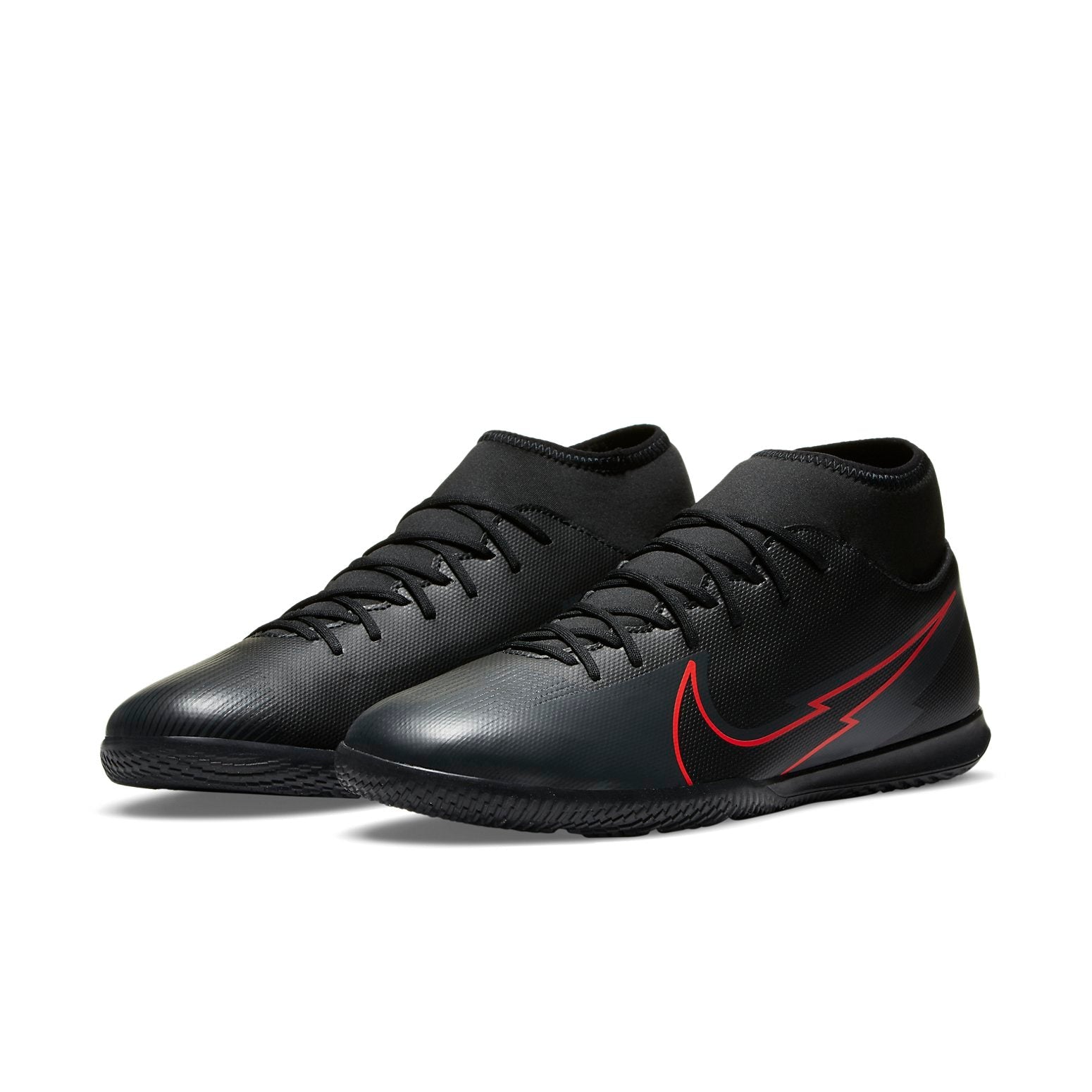 Nike Mercurial Superfly 7 Club IC Indoor Court 'Black Red' AT7979-060