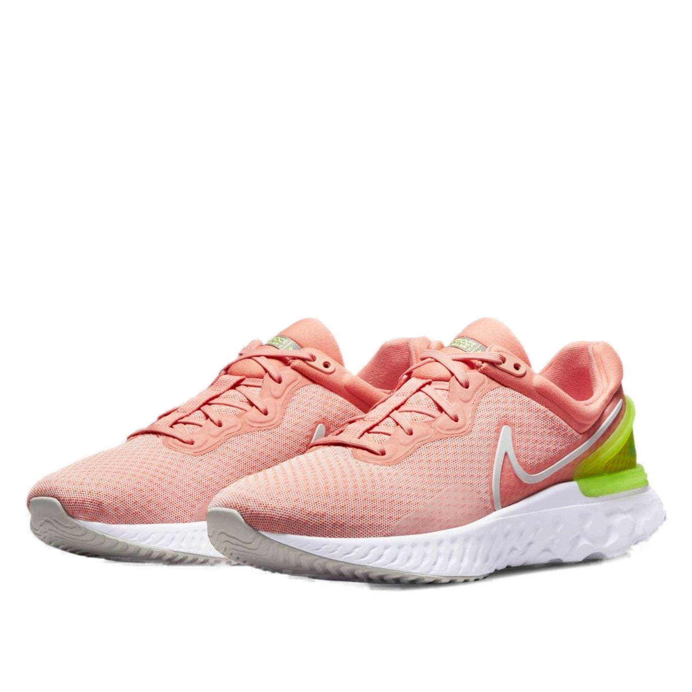 (WMNS) Nike React Miler 3 'Pink White Yellow' DD0491-800
