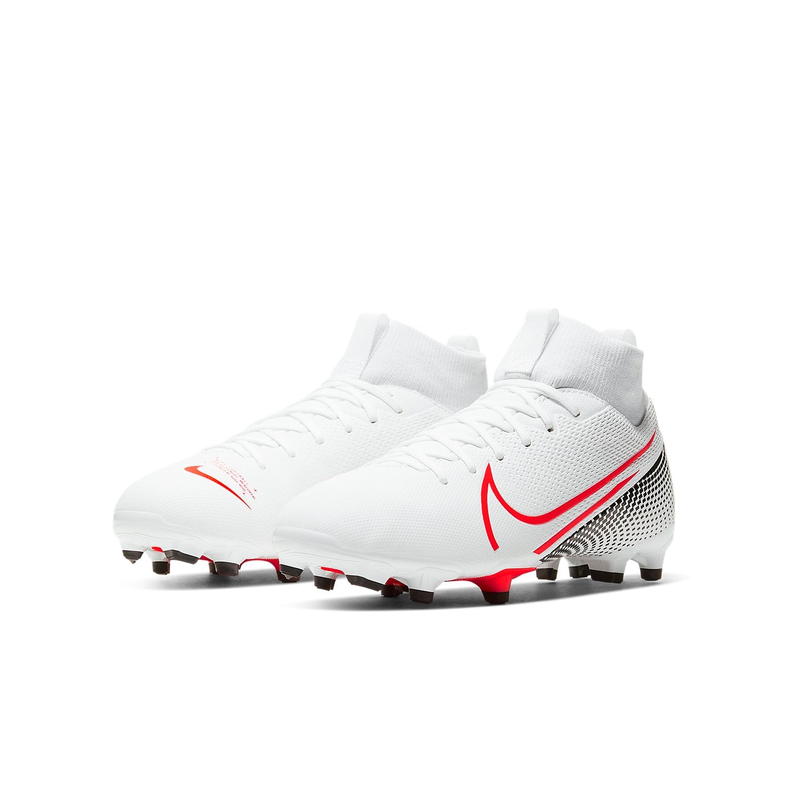 (GS) Nike Mercurial Superfly 7 Academy MG 'White Crimson' AT8120-160