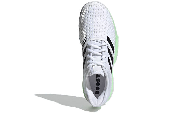 adidas SoleCourt 'White Glow Green' EF2068