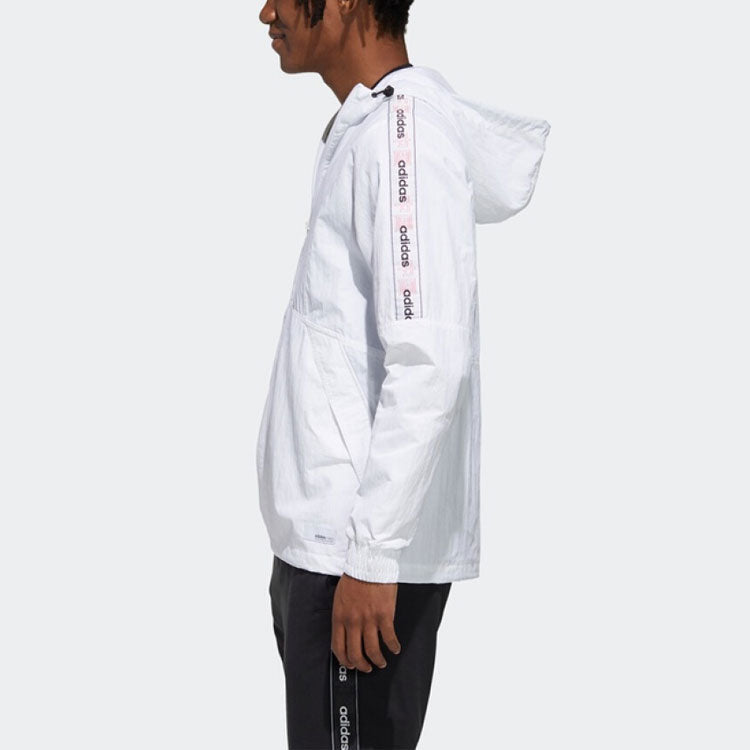 adidas neo M SS TCNS WB 2 Casual Windproof Jacket White GJ8764