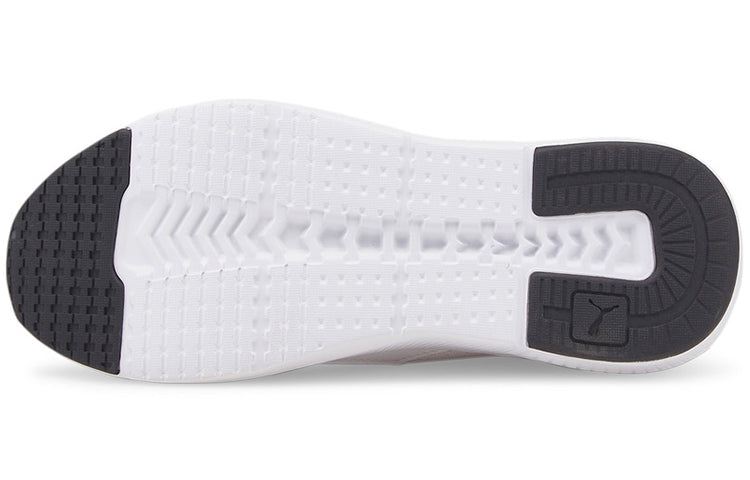 (WMNS) PUMA Platinum Shimmer 'White Black Pink' 195265-05
