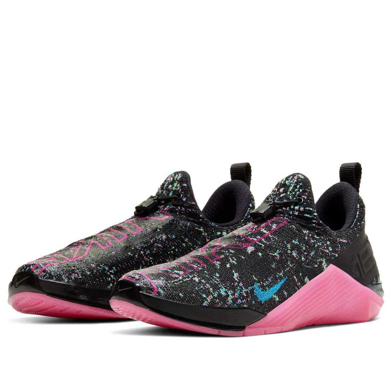 (WMNS) Nike React Metcon AMP 'Black Fire Pink' CT9155-063