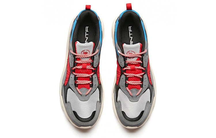 ANTA Life Series Sneakers 'Grey Red Blue' 91838866-3