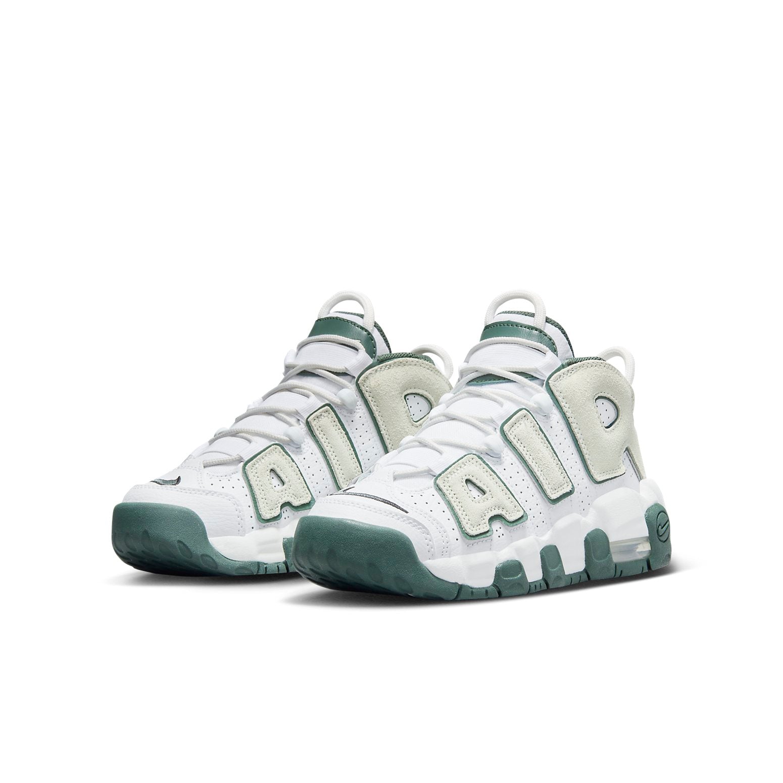 (GS) Nike Air More Uptempo 'White Vintage Green' FQ1938-100