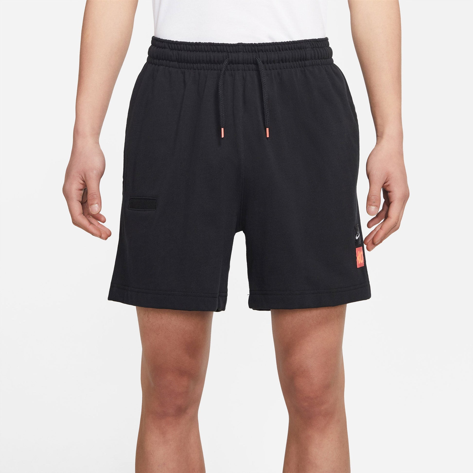 Men's Nike KD Durant Basketball Sports Training Loose Breathable Knit Shorts Black CV2410-010