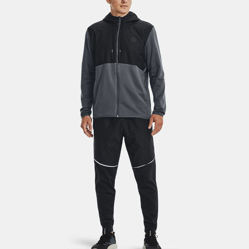 Under Armour Fleece Storm Full-Zip Hoodie 'Grey Black' 1373850-012
