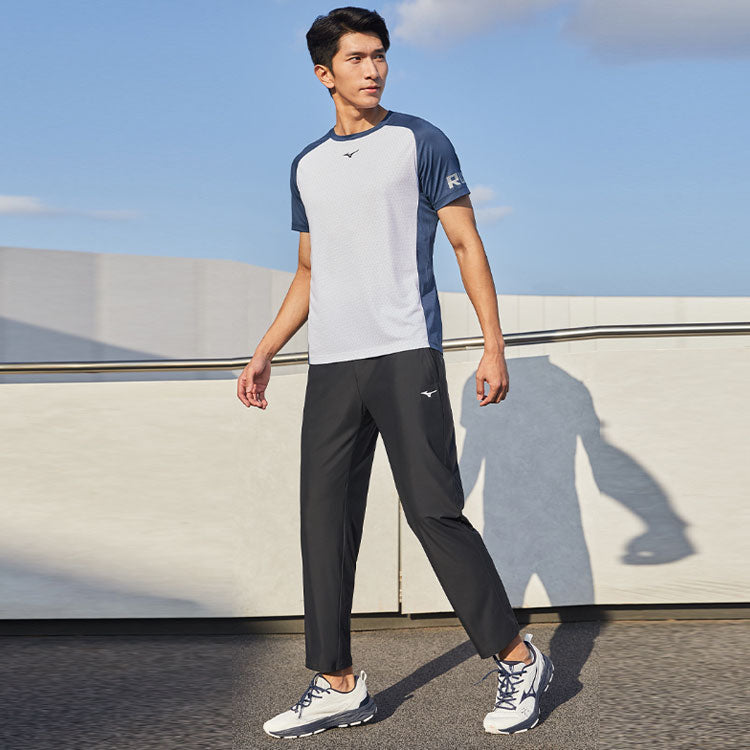 Mizuno Performance Logo Casual T-shirt 'Blue' J2CA31E3