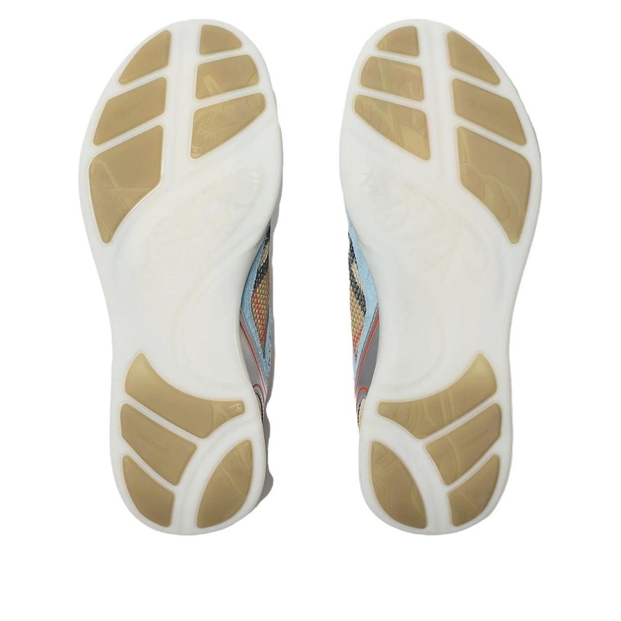(WMNS) Burberry 25 Check Matrix Sport Sneakers 'Blue' 81118581