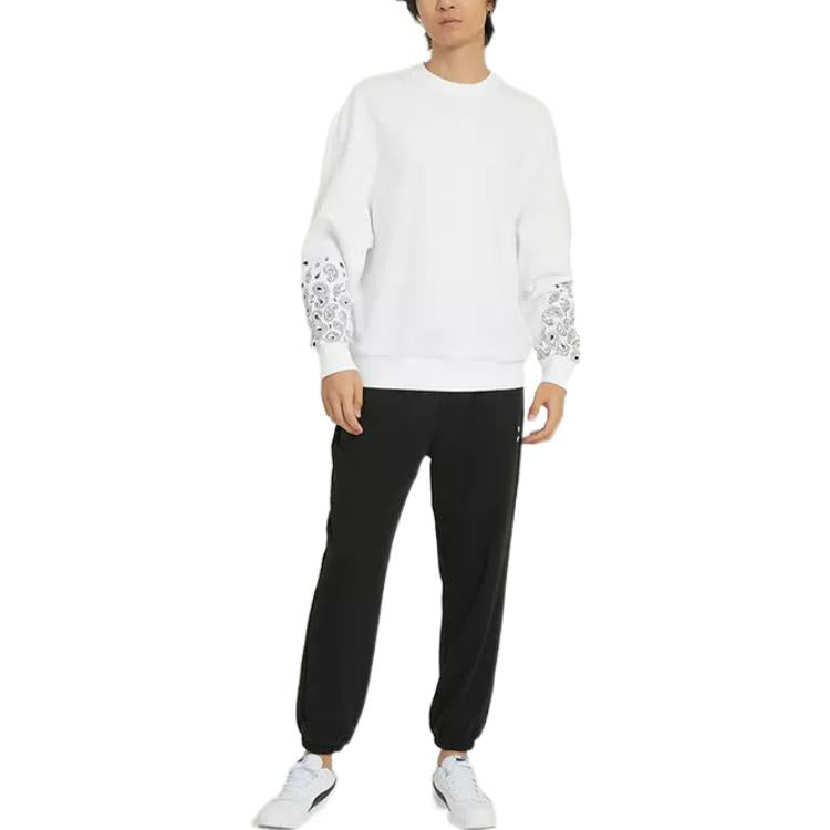PUMA Paisley Graphic Crew 'White' 539522-02