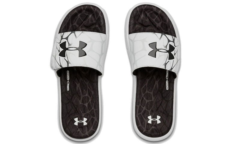 Under Armour Mercenary XI Slippers Black/White 3022713-100