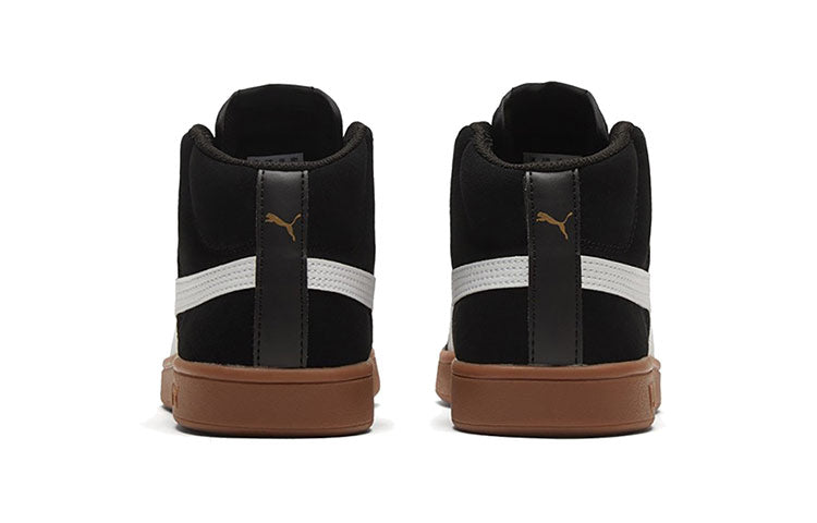 PUMA Smash V2 Mid 'Black White Brown' 366923-09