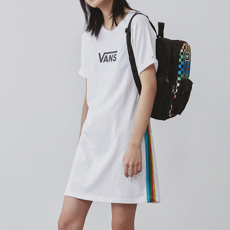 (WMNS) Vans Realm Backpack 'Black Blue Yellow Green' VN0A4DROYBL