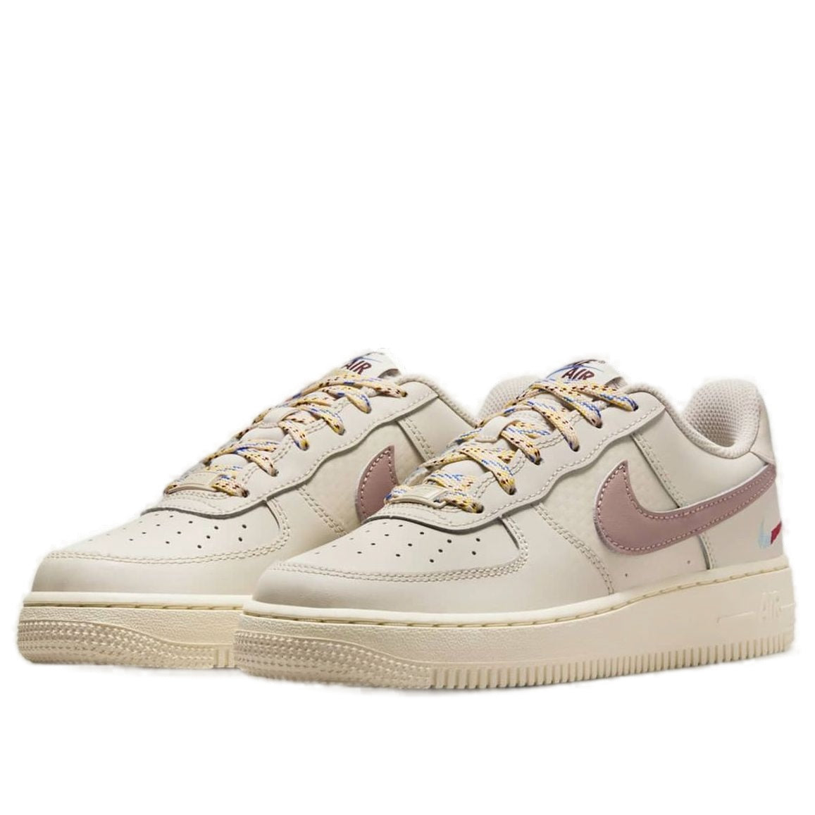 (GS) Nike Air Force 1 LV8 1 'Light Orewood Brown Burgundy Crush' HQ1907-100