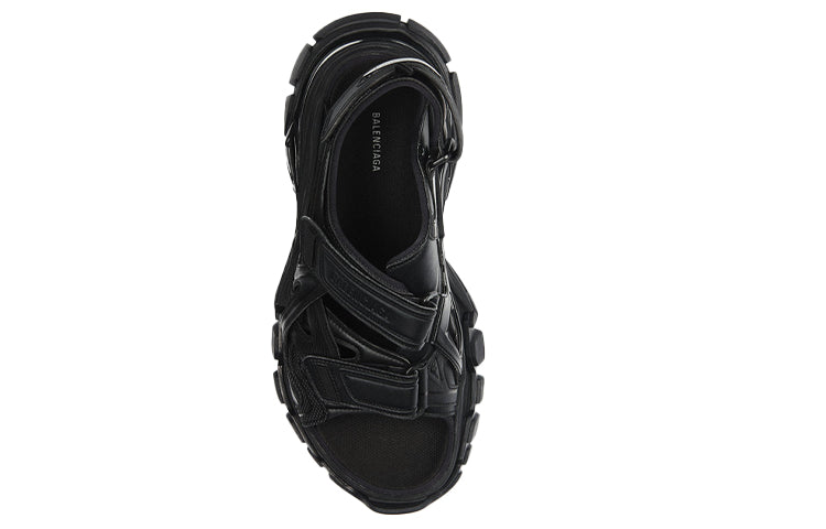 Balenciaga Track Sandal 'Triple Black' 617542W2CC11000