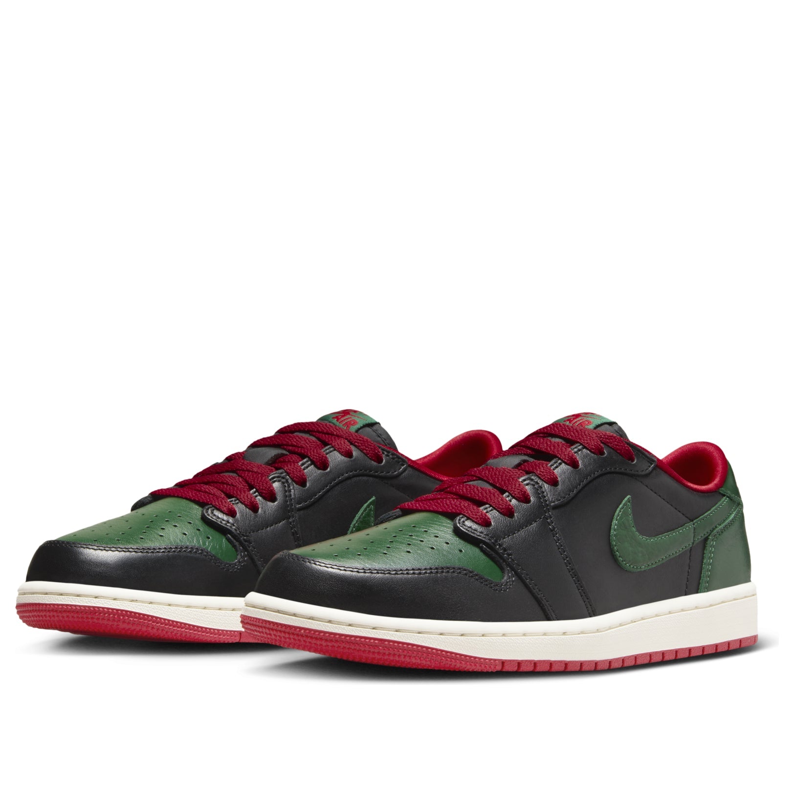 (WMNS) Air Jordan 1 Retro Low OG 'Black Gorge Green' CZ0775-036