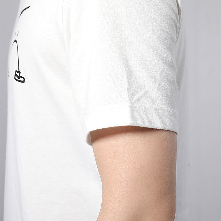 Nike I can t feel my legs solgan Running Short Sleeve White AO0624-133