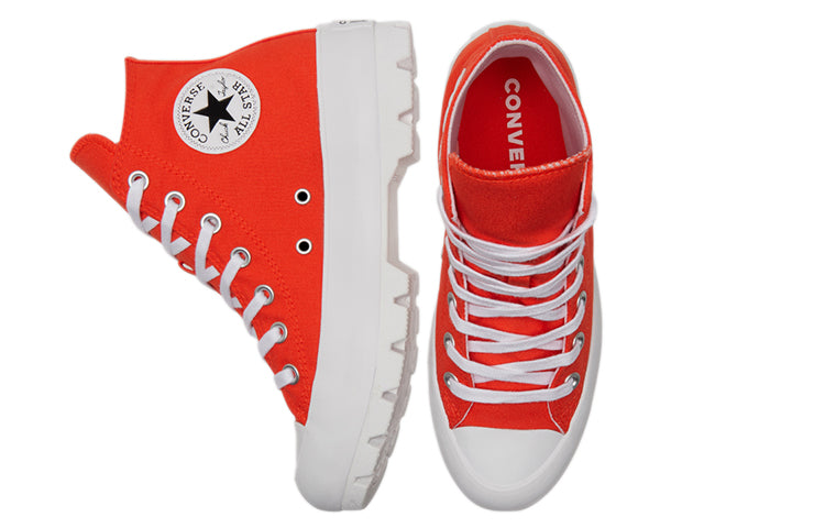 (WMNS) Converse Chuck Taylor All Star Lugged Orange/Red 572269C