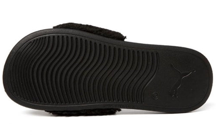 PUMA Popcat 20 Fleece Slippers Black 375955-01