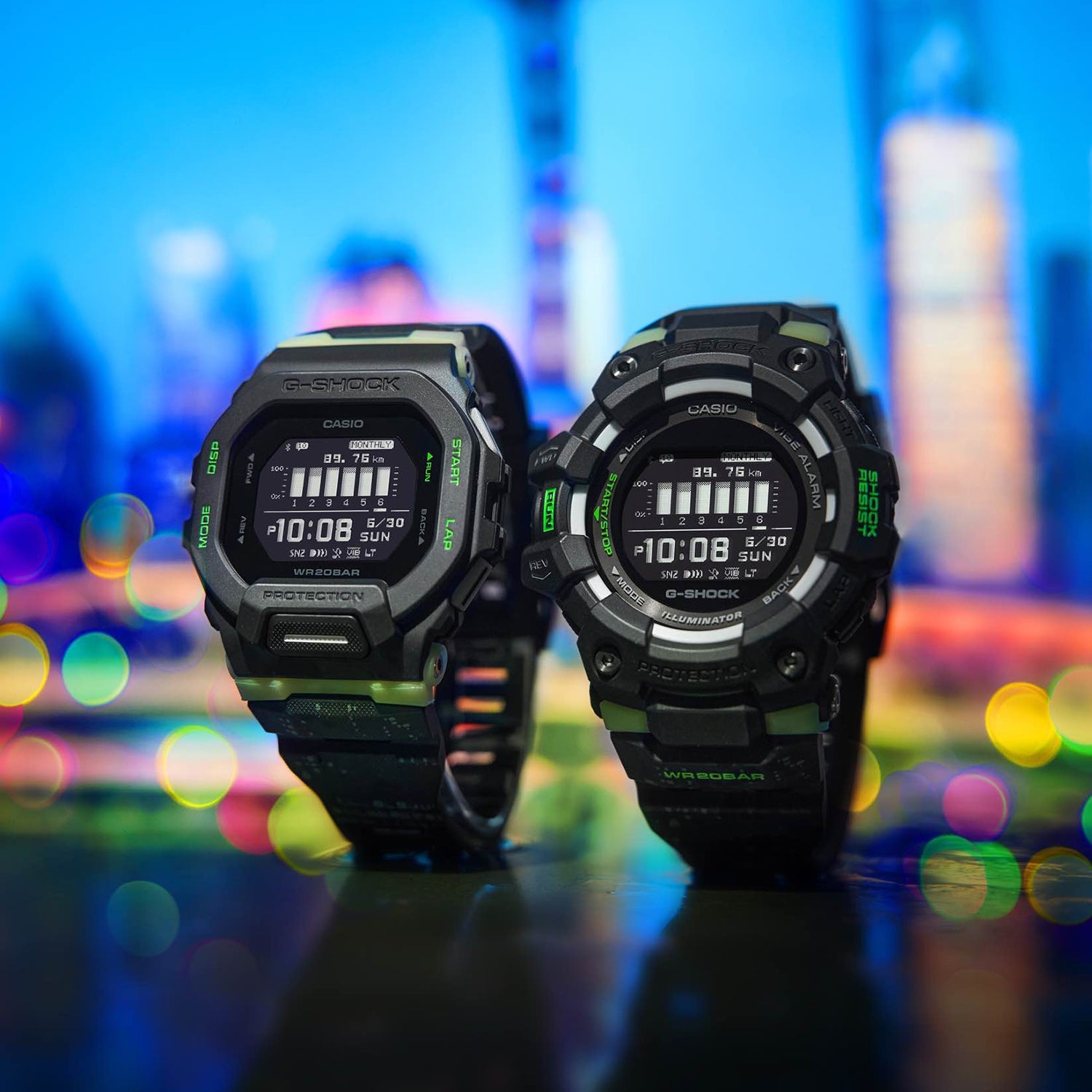 CASIO G-Shock Digital 'Black' GBD-100LM-1PRT