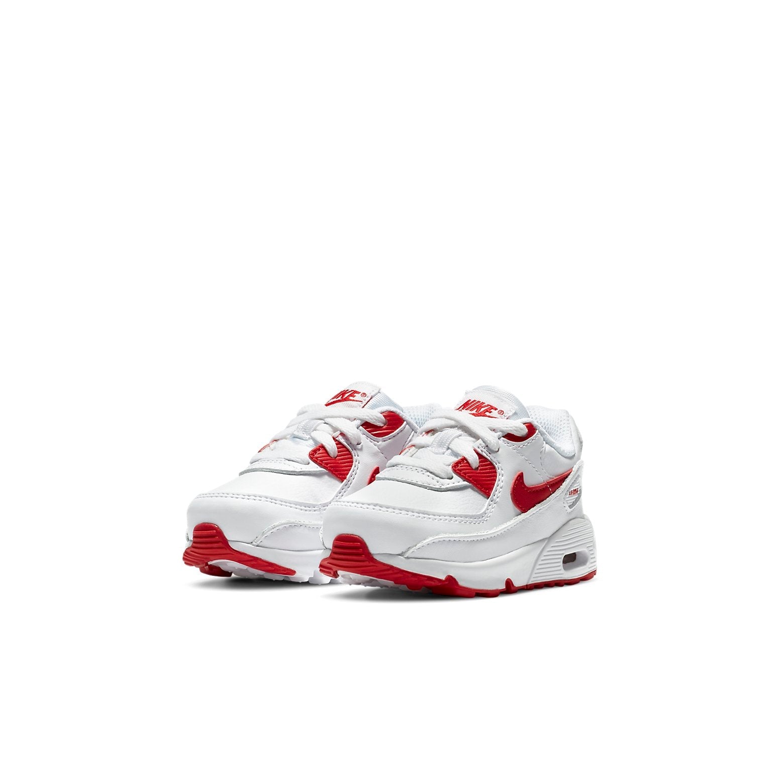 (TD) Nike Air Max 90 'White Hyper Red' CD6868-106