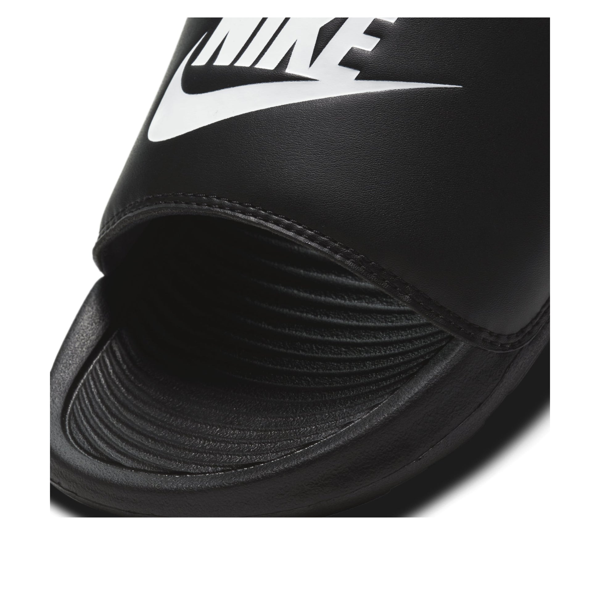 (WMNS) Nike Victori One Slide 'Black White' CN9677-005