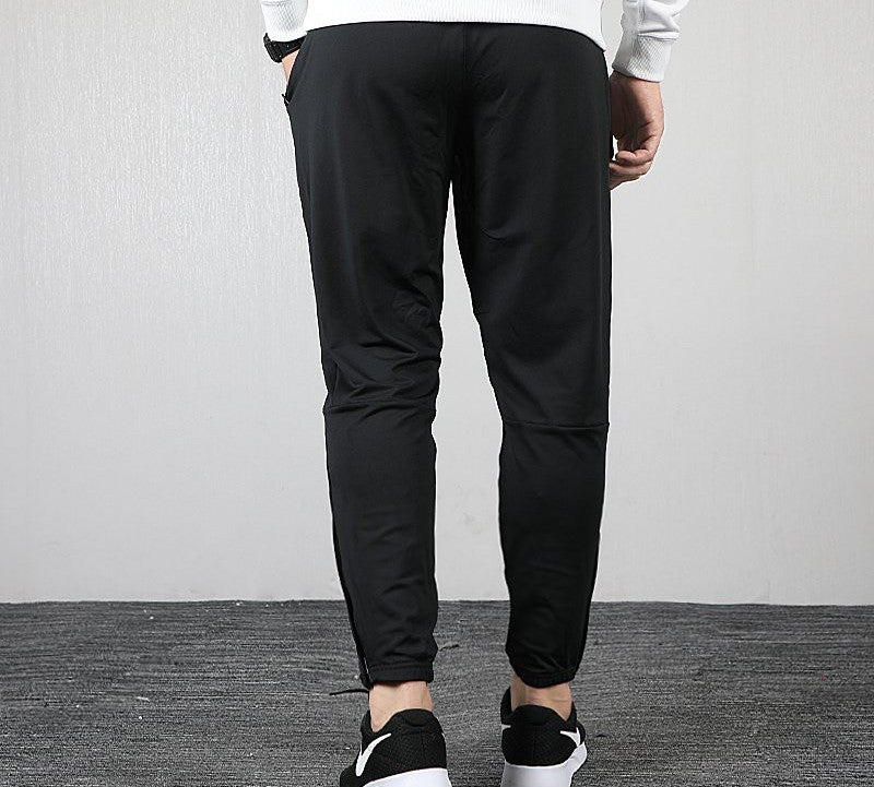 Nike Dri-fit Breathable Small Knit Sports Long Pants Black BV4818-010