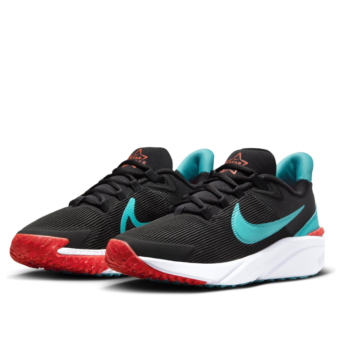 (GS) Nike Star Runner 4 Next Nature 'Black Dusty Cactus Crimson' DX7615-009