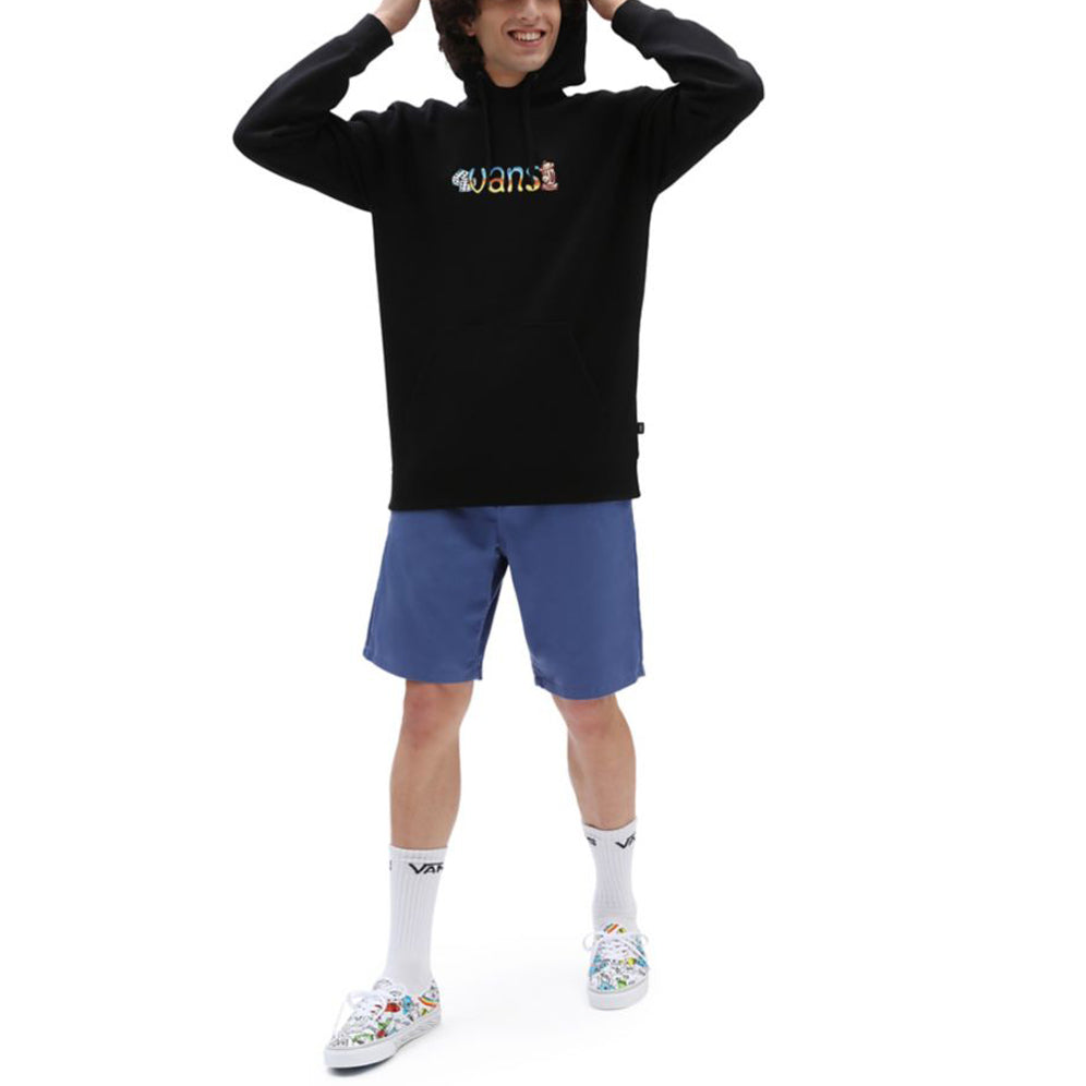 Vans x Crayola Fleece Pullover Hoodie 'Black' VN0A7SFMYUY