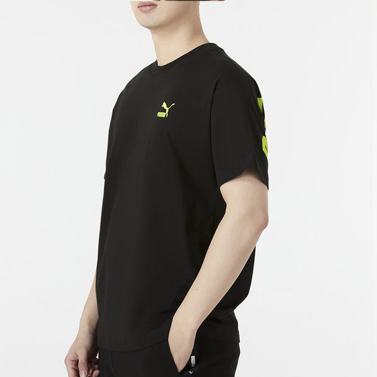PUMA Slogan Sportswear Tee 'Black' 537184-01