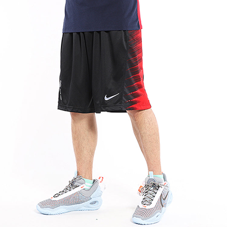 Nike Causual Sports Running Ventilate Basketball Short Pant Male BlackRed 'Black Red' 645080-011
