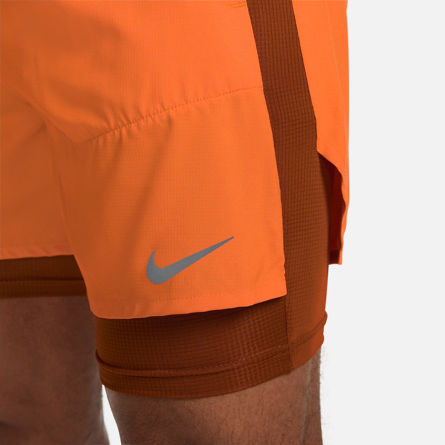 Nike Dri-FIT Stride Hybrid 5" Running Shorts 'Orange' DM4757-885