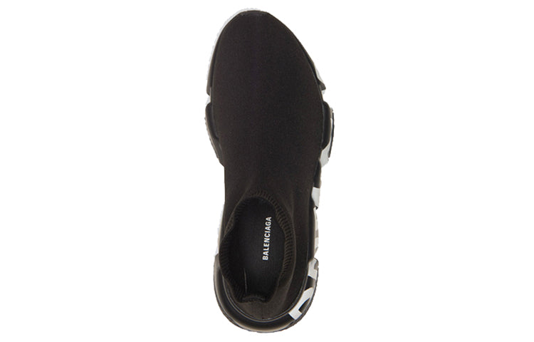 (WMNS) Balenciaga Speed Trainer 'Black White' 605942W05GE1006