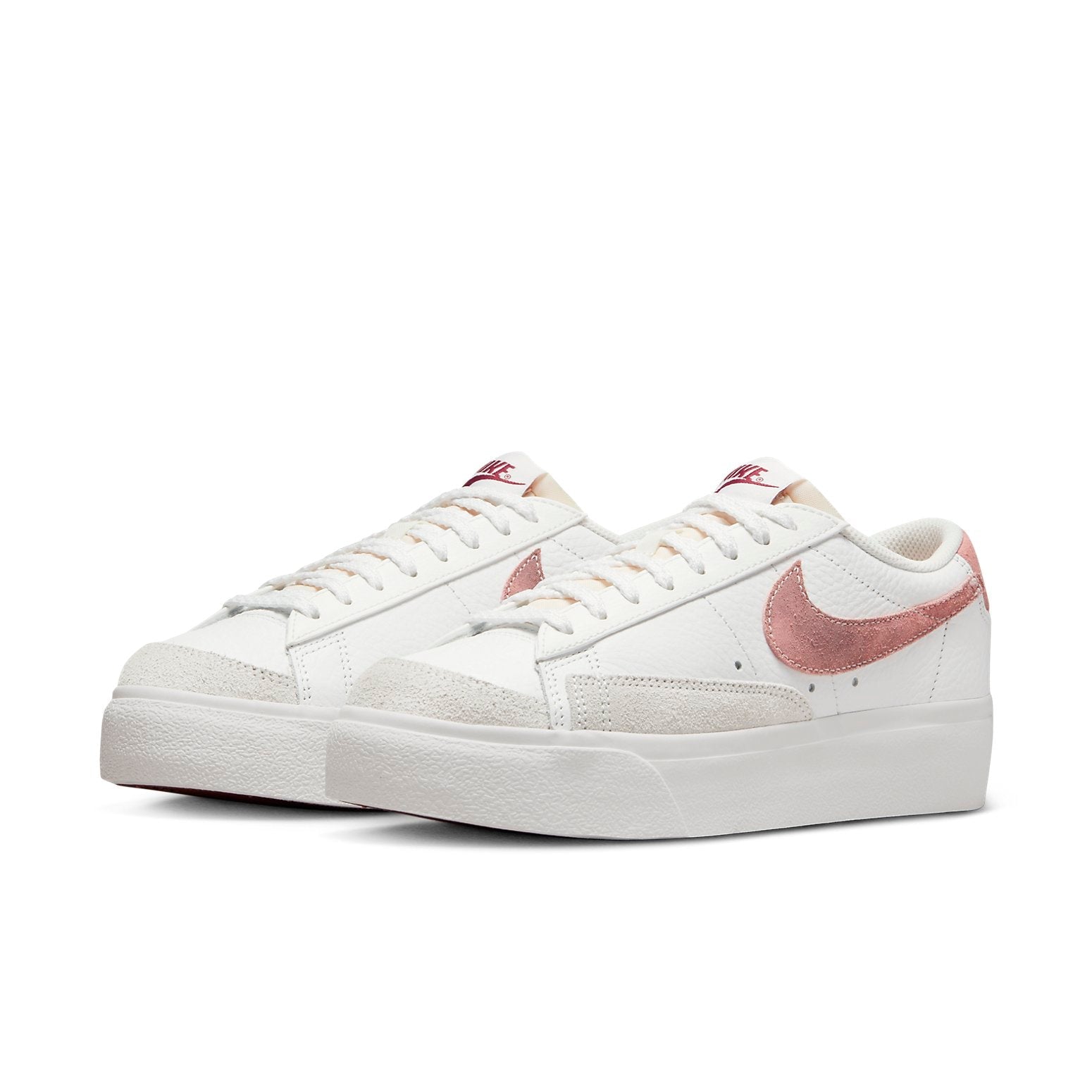 (WMNS) Nike Blazer Low Platform 'White Pink' DX8947-100